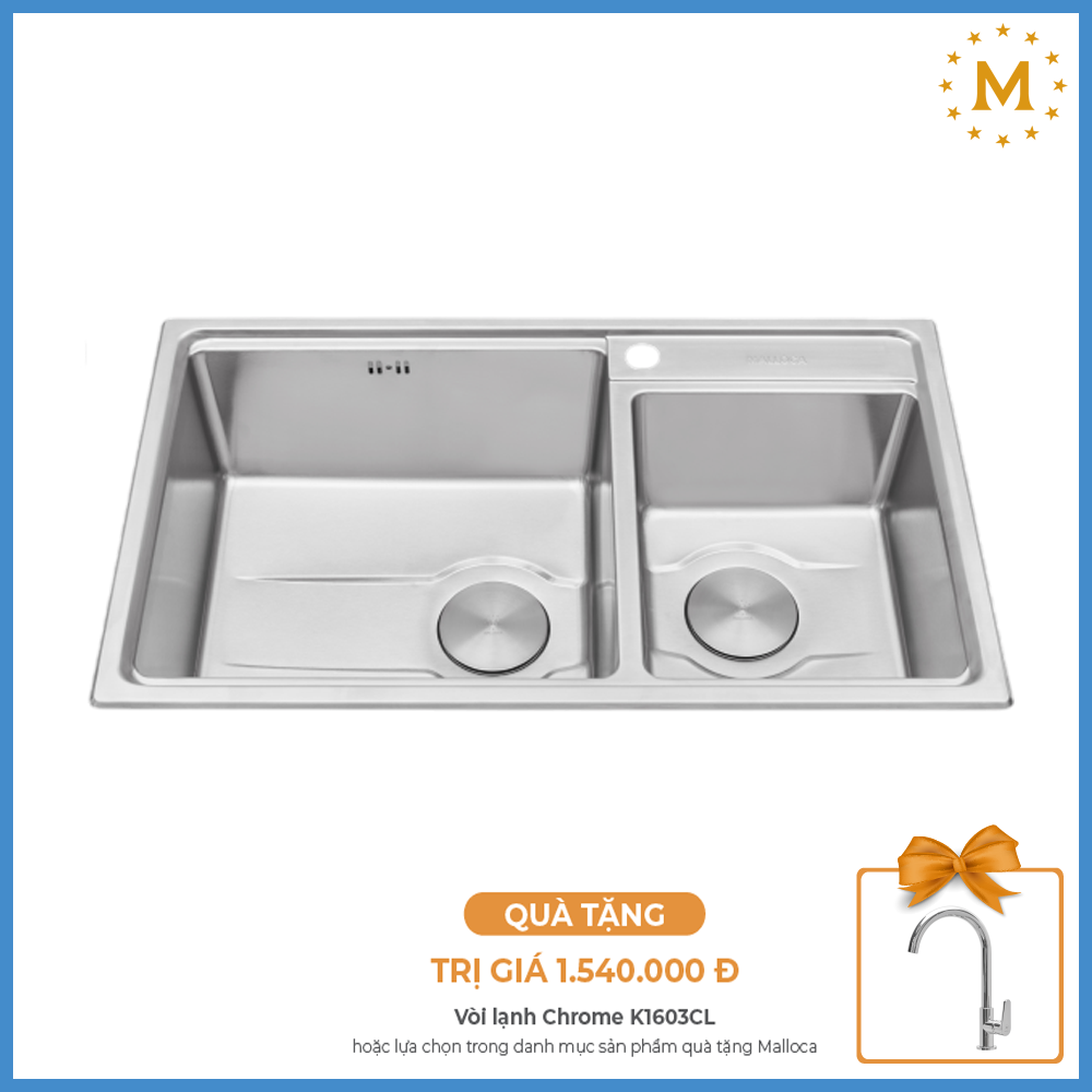 Chậu Rửa Malloca MS 5082W