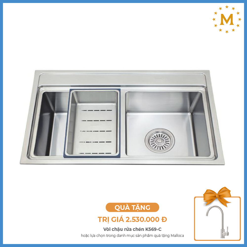 Chậu Rửa Chén Malloca MS 8812