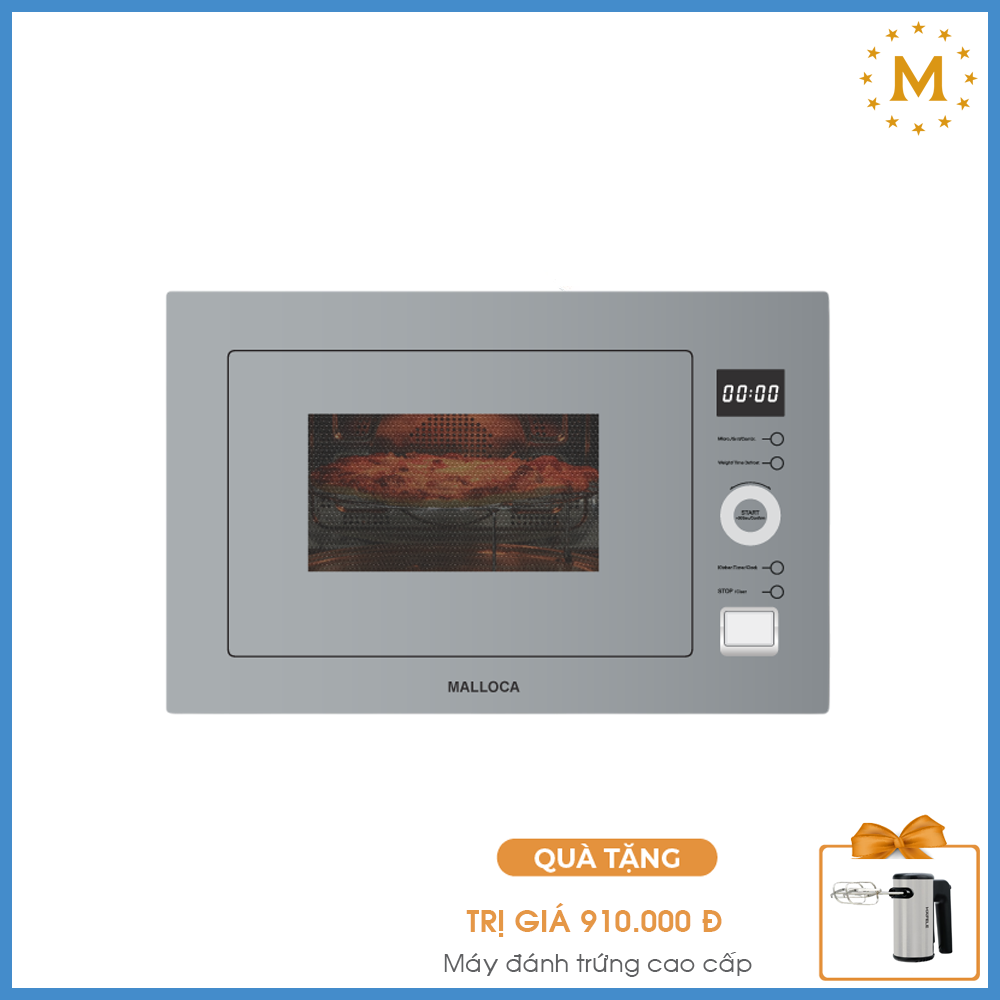 Lò Vi Sóng Malloca MW 927BG Kính Xám