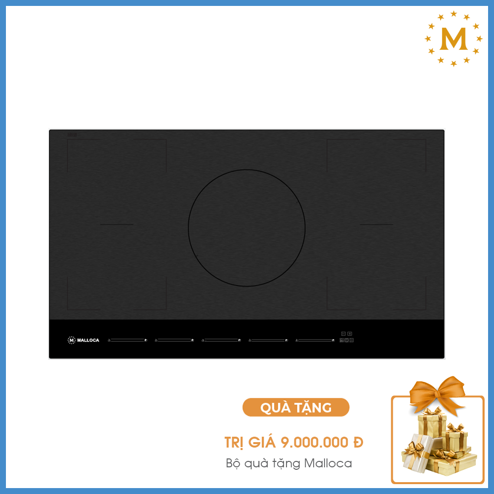 Bếp Từ Âm 5 Vùng Nấu Malloca Skylux MH-885