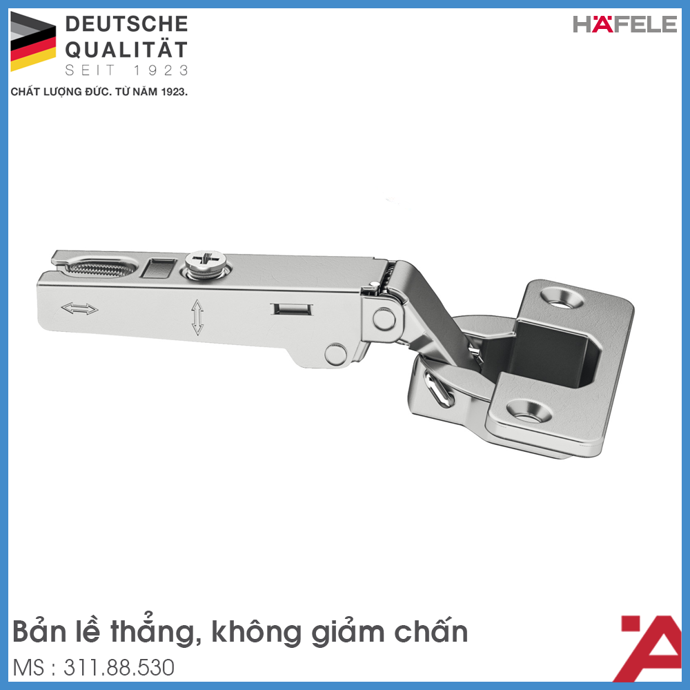 Bản Lề Trùm Ngoài Metalla A 110º Hafele 311.88.530