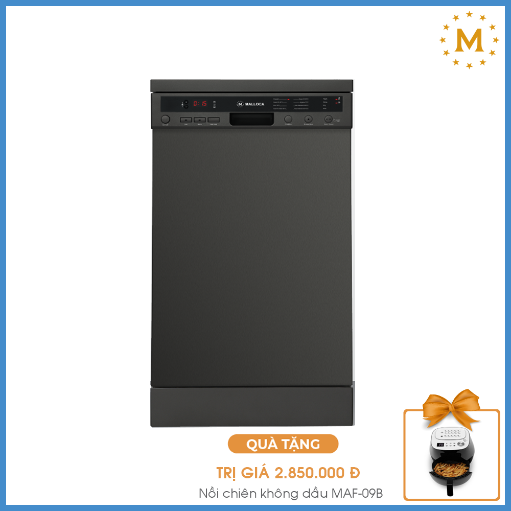 Máy Rửa Chén Độc Lập Malloca MDW10-BS08FS
