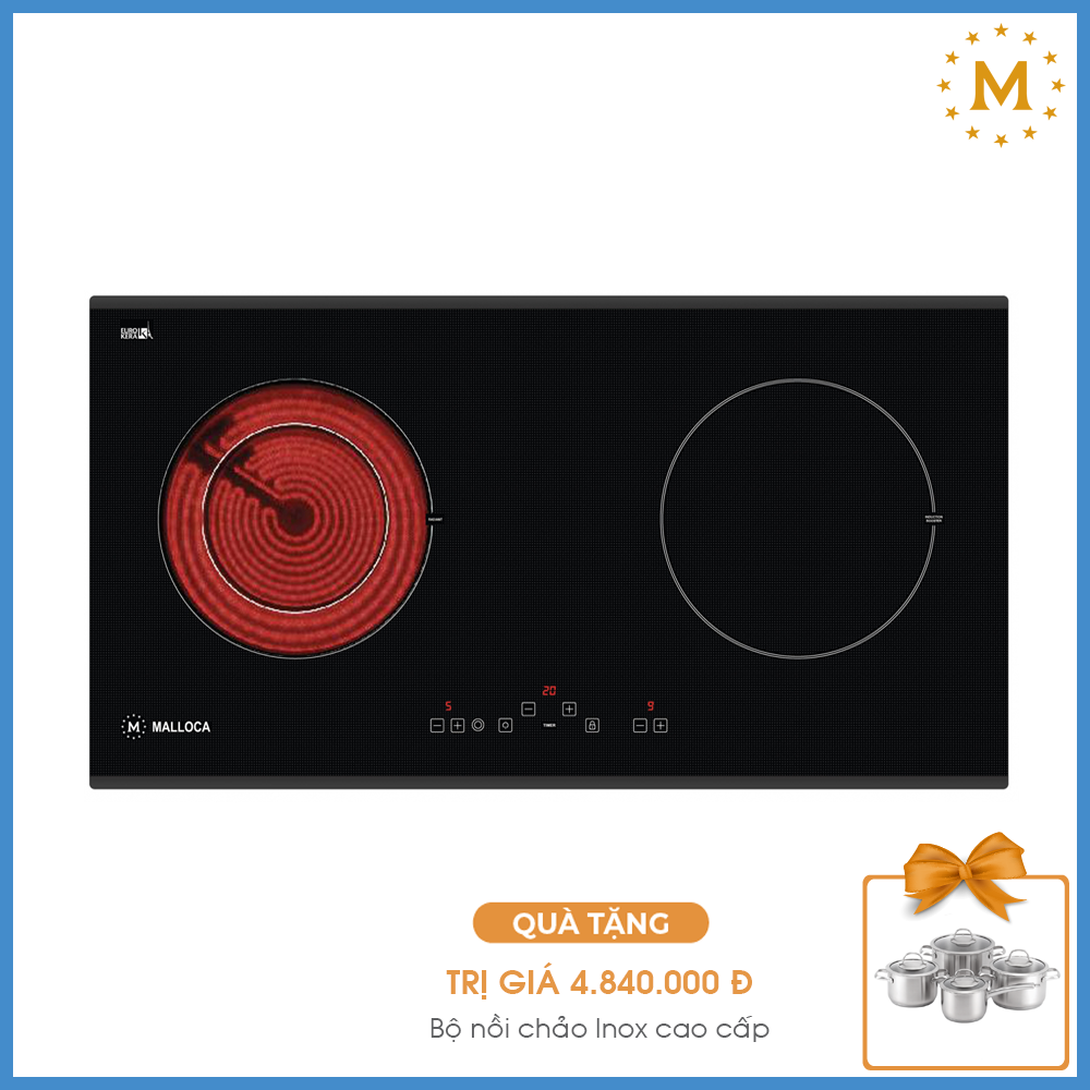 Bếp Điện Từ Malloca MH-02IR D
