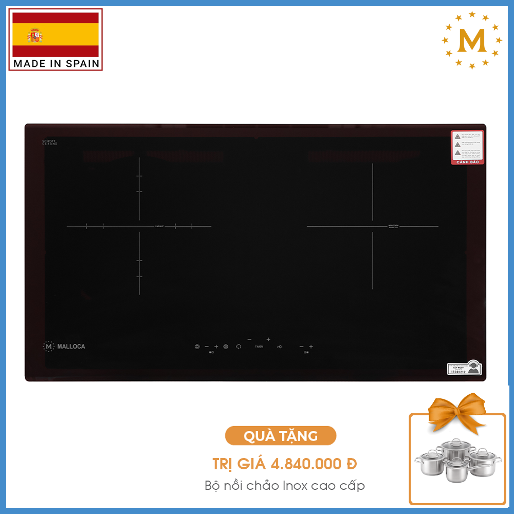 Bếp Điện Từ Malloca MIR 772
