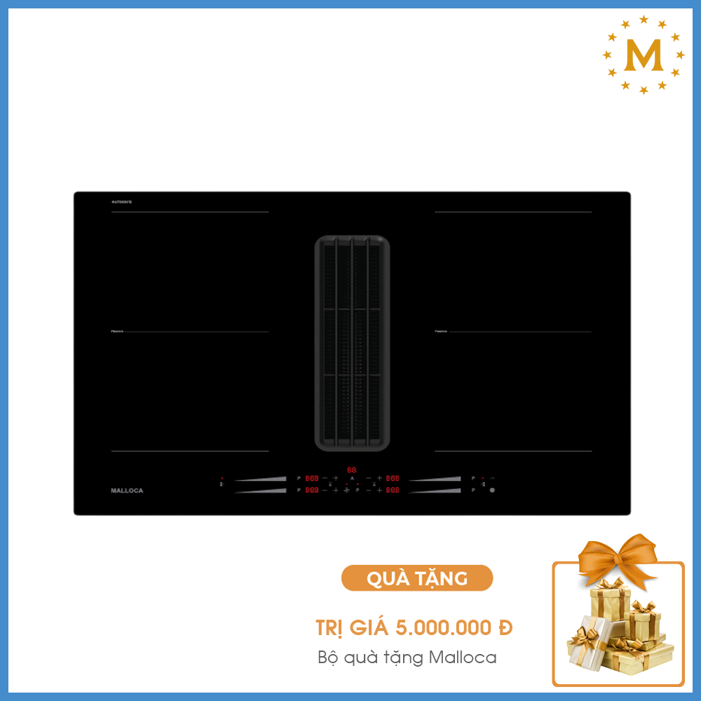 Bếp Từ Kết Hợp Máy Hút Mùi Malloca HIH 860 FZ