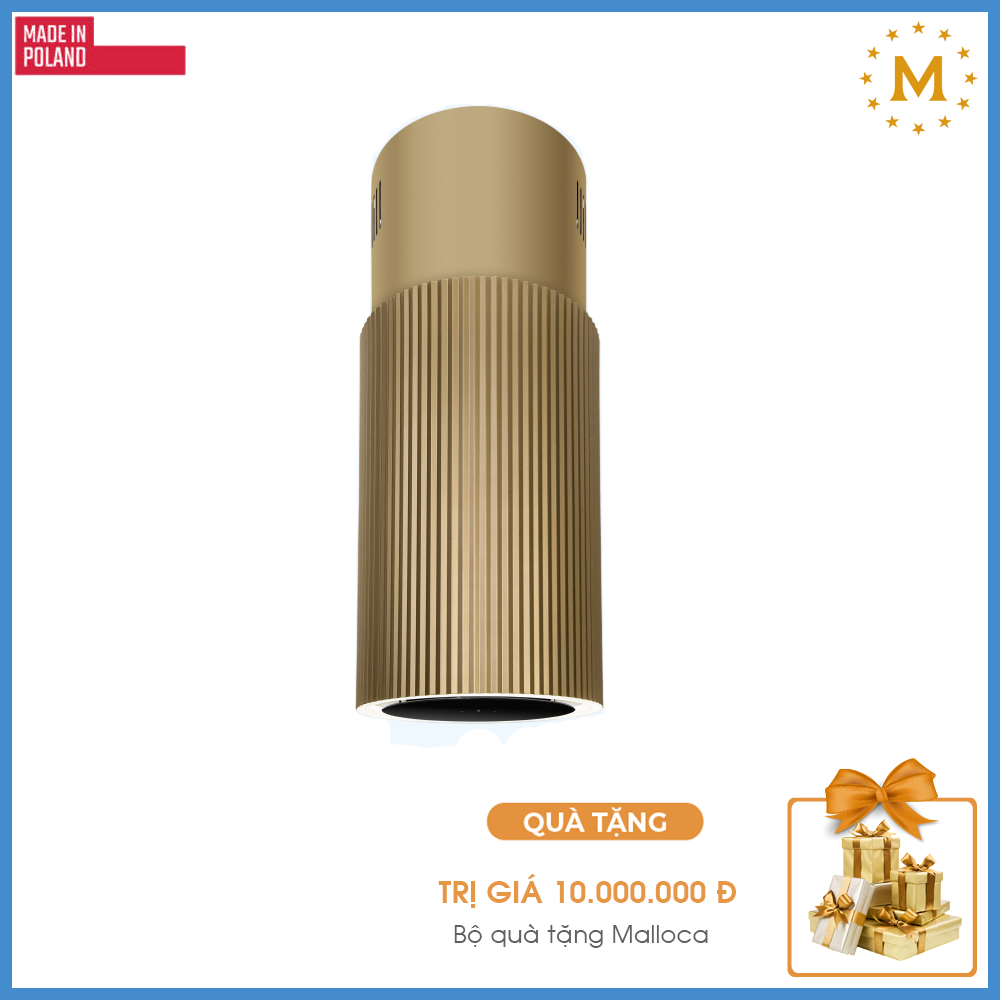 Máy Hút Khói Khử Mùi Độc Lập Malloca Monogold K-382G