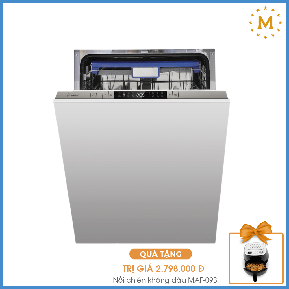 Máy Rửa Chén Âm Tủ Malloca MDW14-7713AD