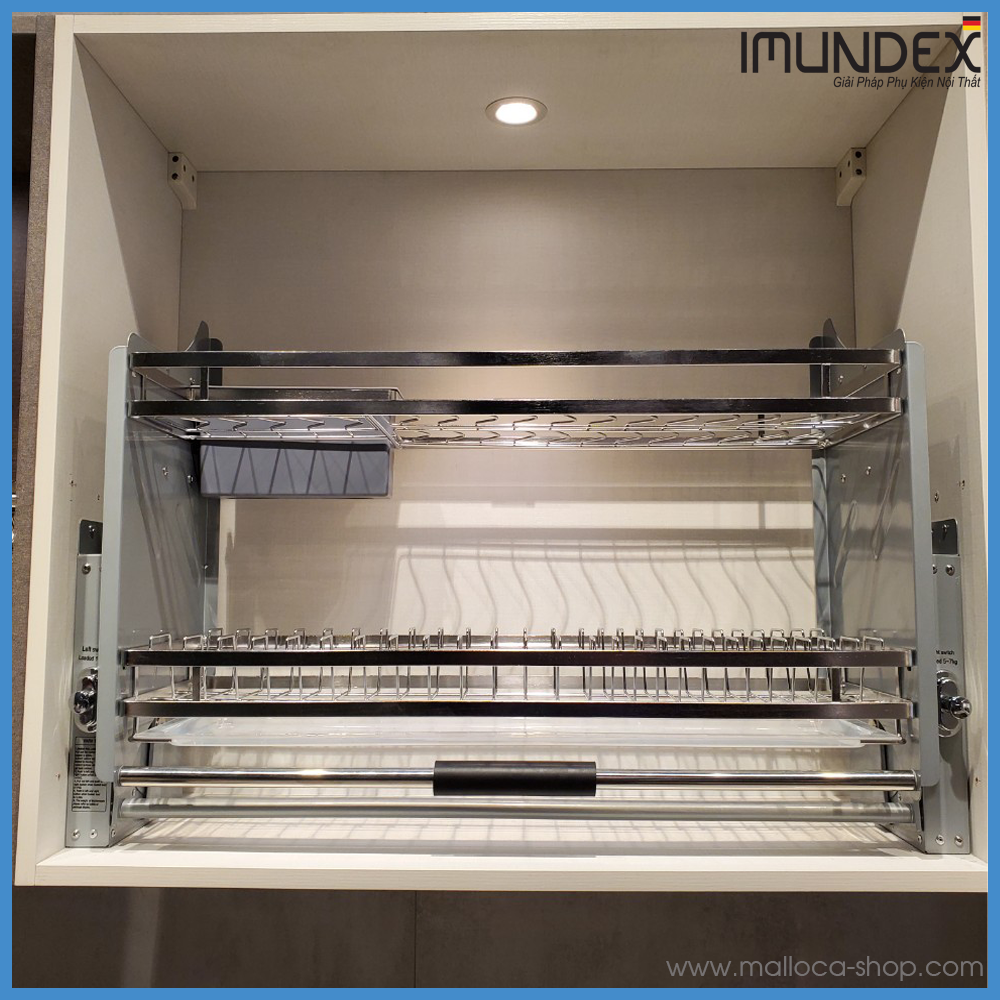 Kệ Chén Đĩa Nâng Hạ 800mm Imundex 7 801 100