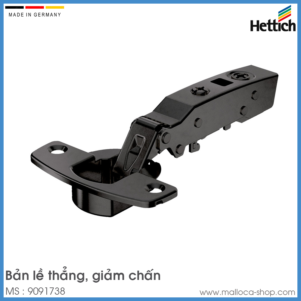 Bản Lề Tủ Trùm Ngoài Sensys 8645i Hettich 9091738