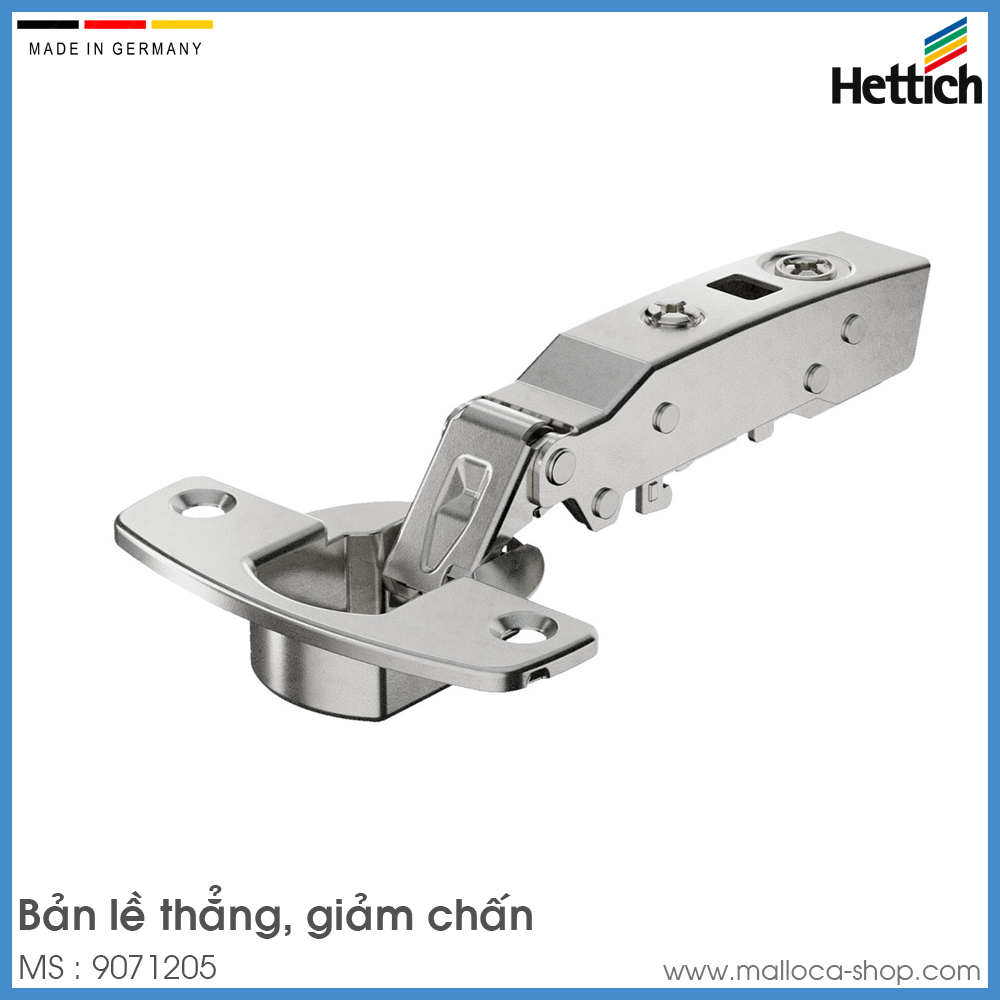 Bản Lề Tủ Trùm Ngoài Sensys 8645i Hettich 9071205