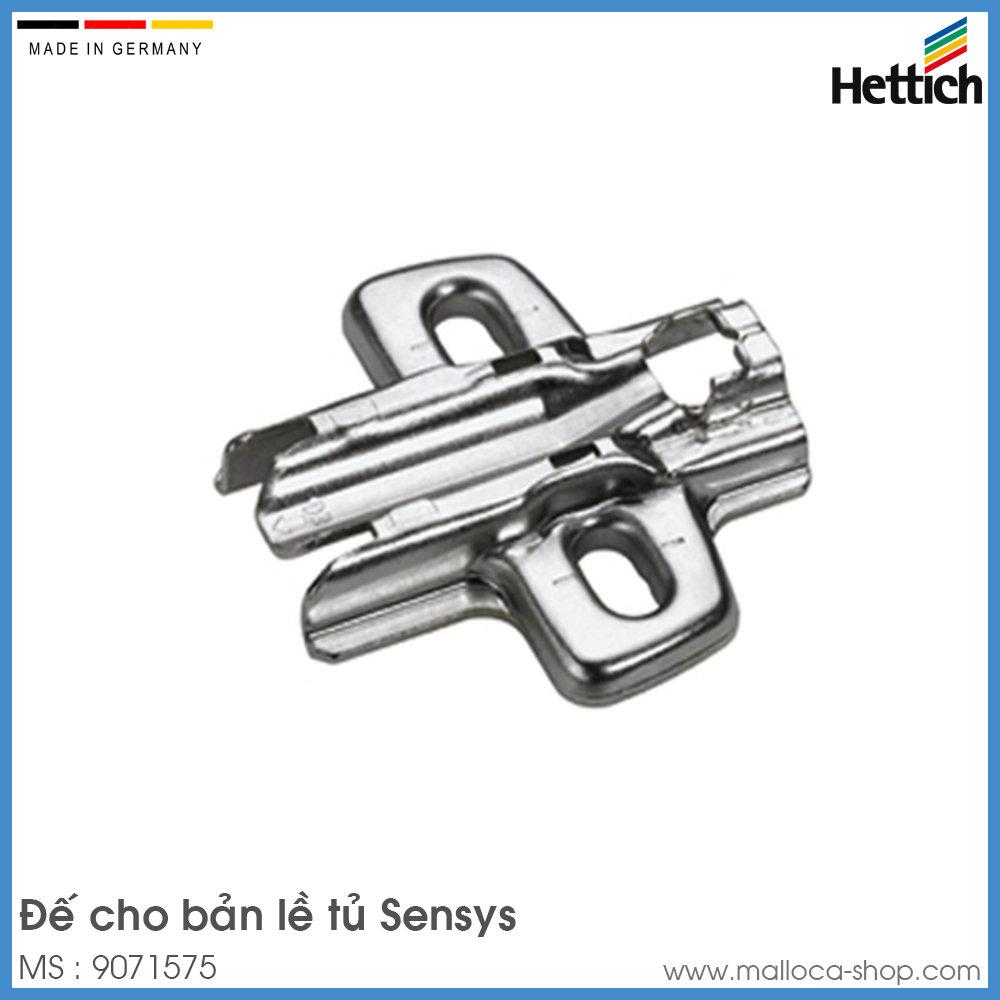 Đế Bản Lề Tủ Sensys Hettich 9071575