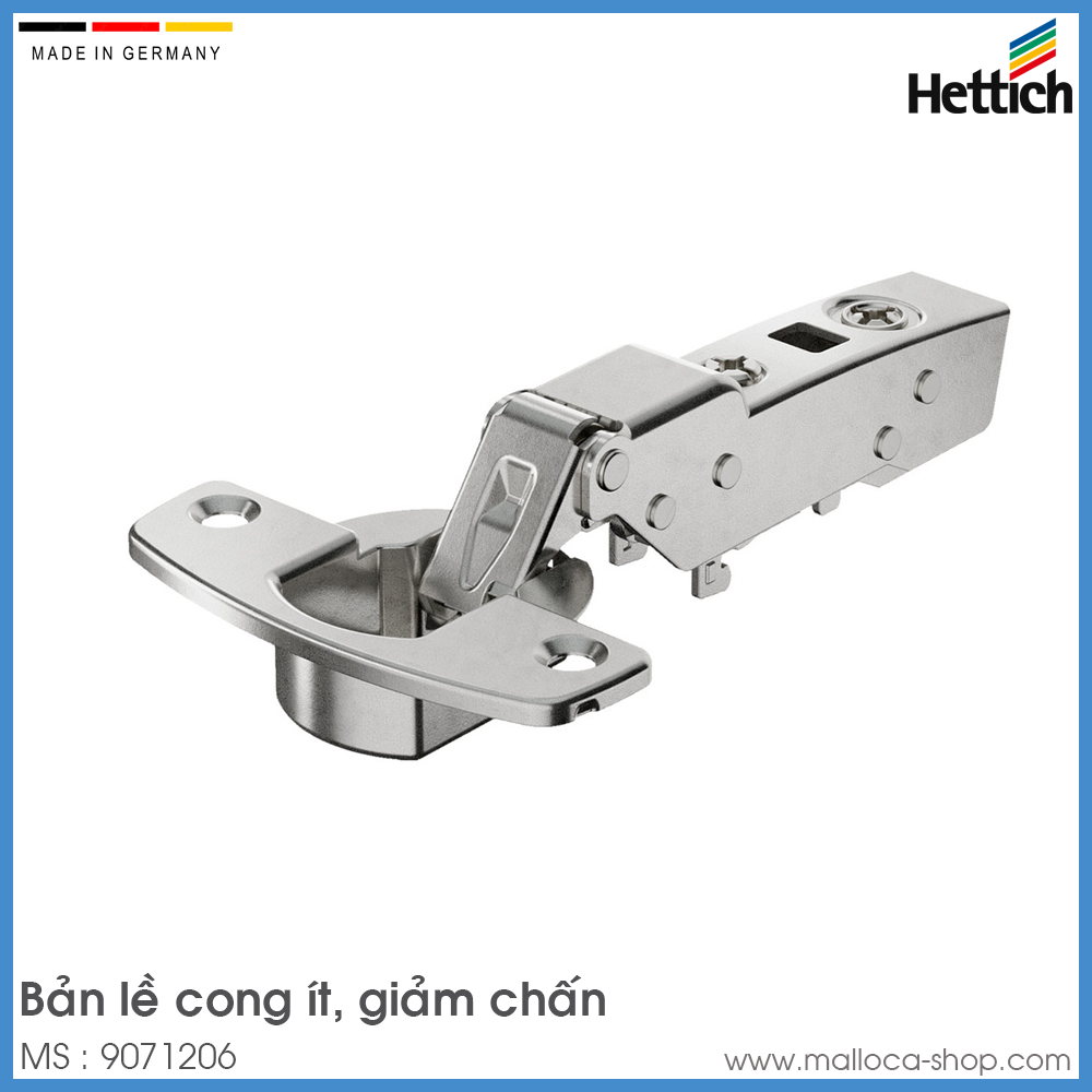 Bản Lề Tủ Trùm Nửa Sensys 8645i Hettich 9071206