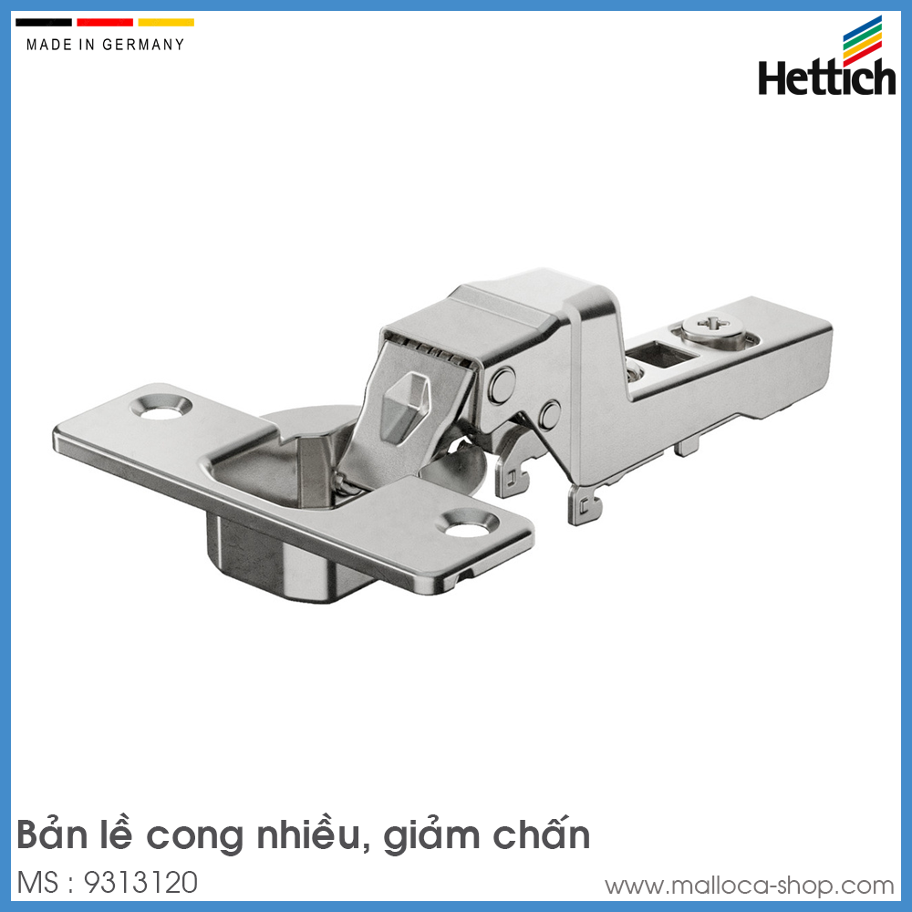 Bản Lề Tủ Lọt Lòng Novisys S8848i Hettich 9313120