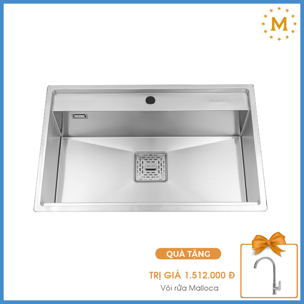 Chậu Rửa Chén Inox Malloca MS 6302 ST