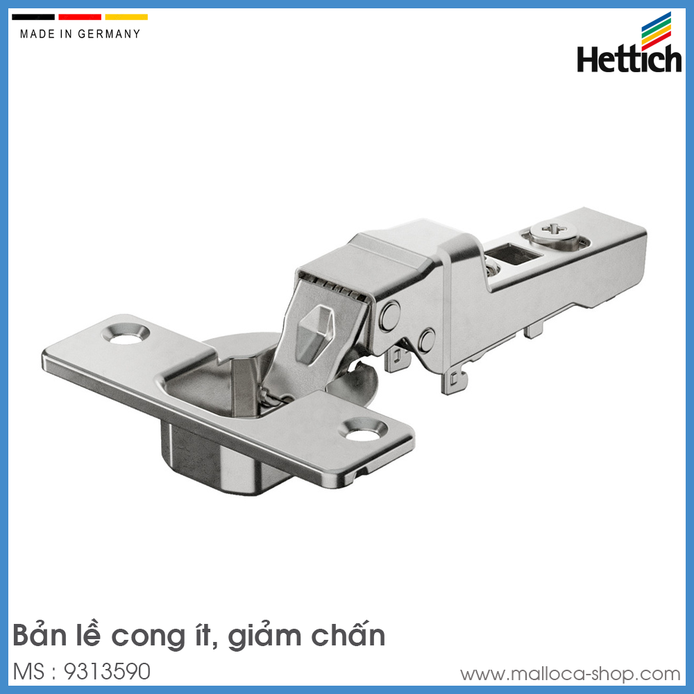 Bản Lề Tủ Trùm Nửa Novisys S8832i Hettich 9313590