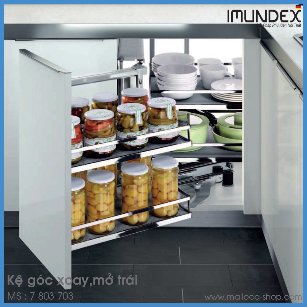 Kệ Góc Xoay Mở Trái Imundex 7 803 703