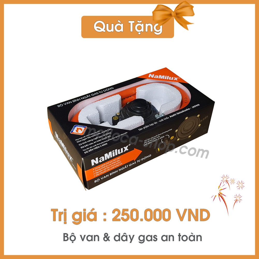 Bếp Gas Âm Malloca GHG 733B NEW