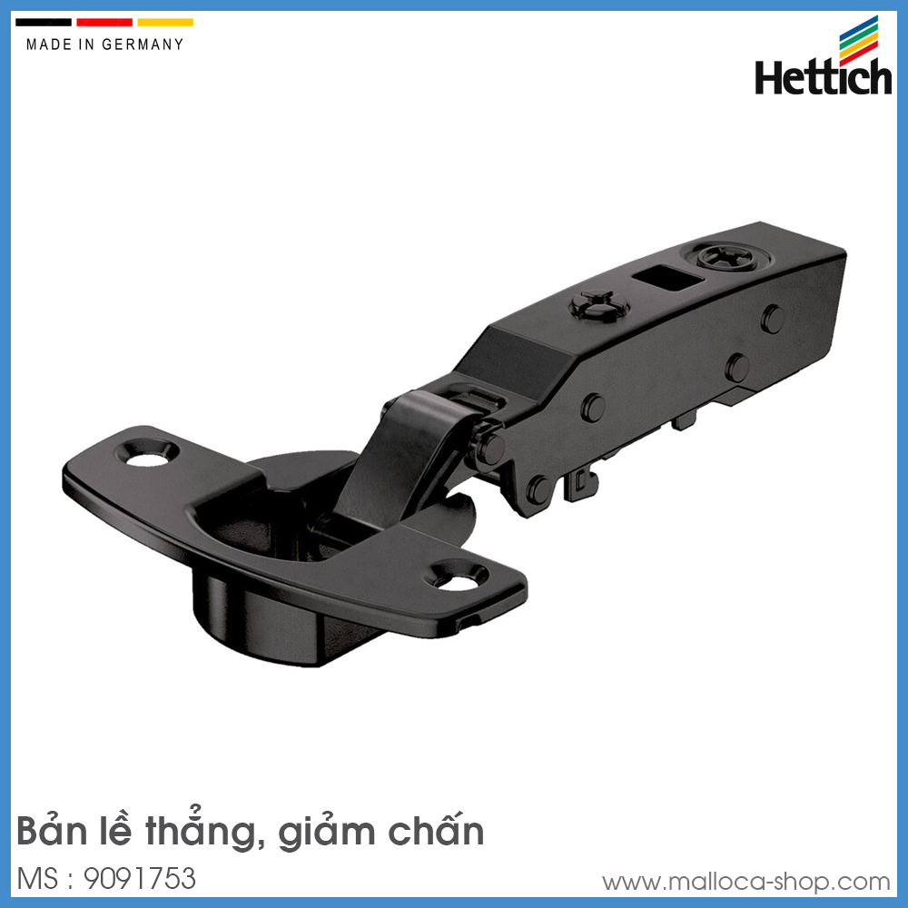 Bản Lề Tủ Trùm Ngoài Sensys 8631i Hettich 9091753