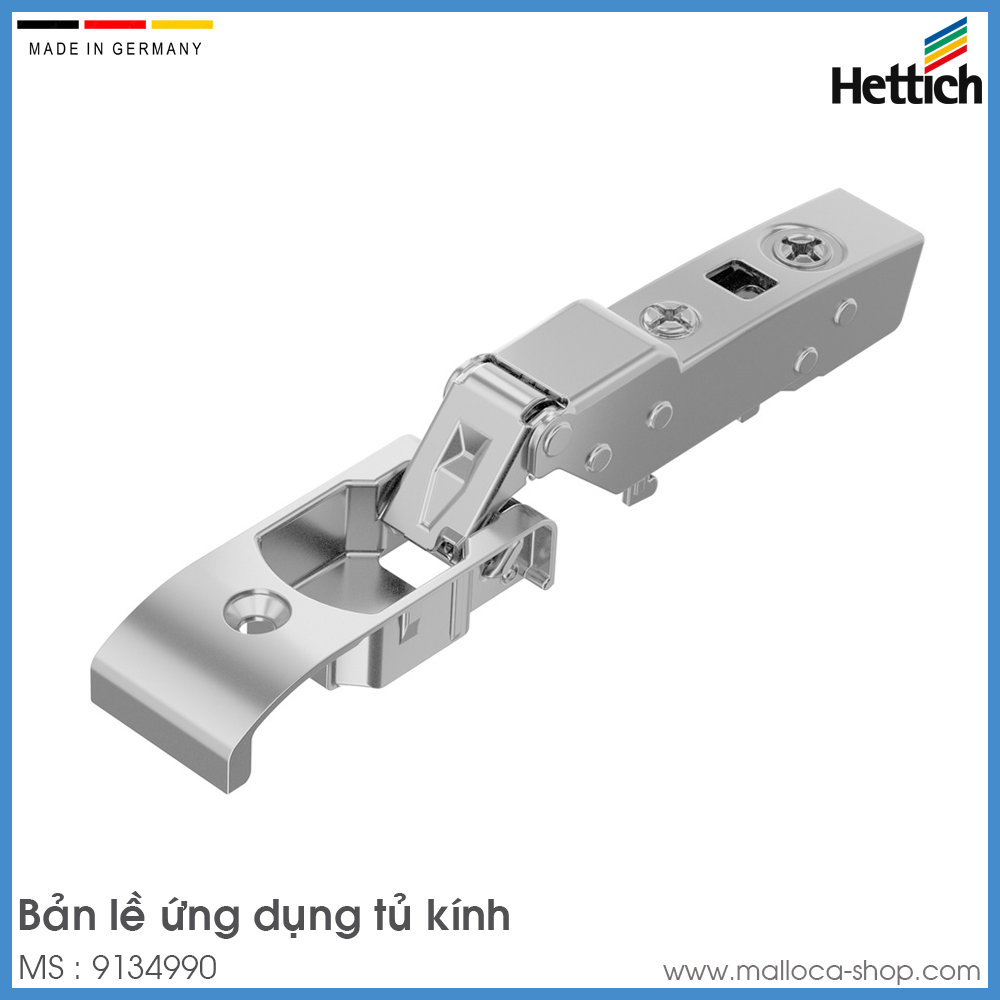 Bản Lề Cho Tủ Kính Sensys Hettich 9134990