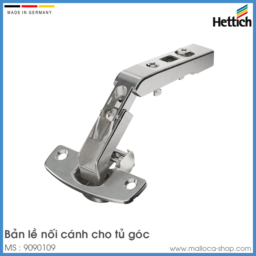 Bản Lề Nối Cánh Cho Tủ Góc Sensys 9930 Hettich 9090109