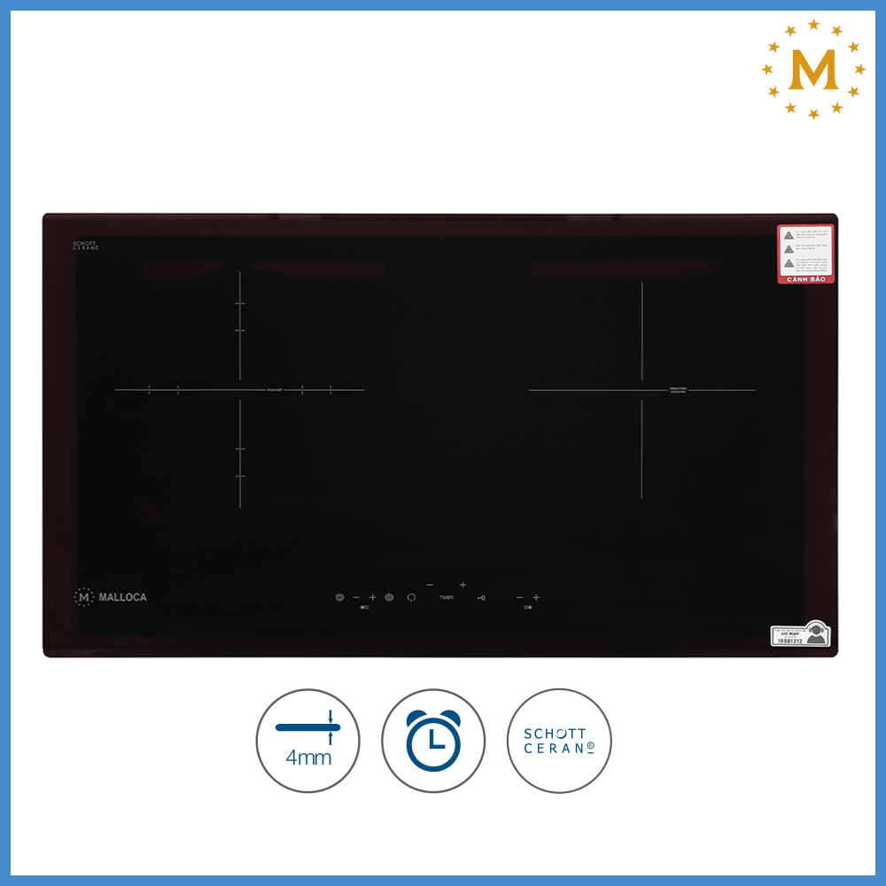 Bếp Điện Từ Malloca MIR 772
