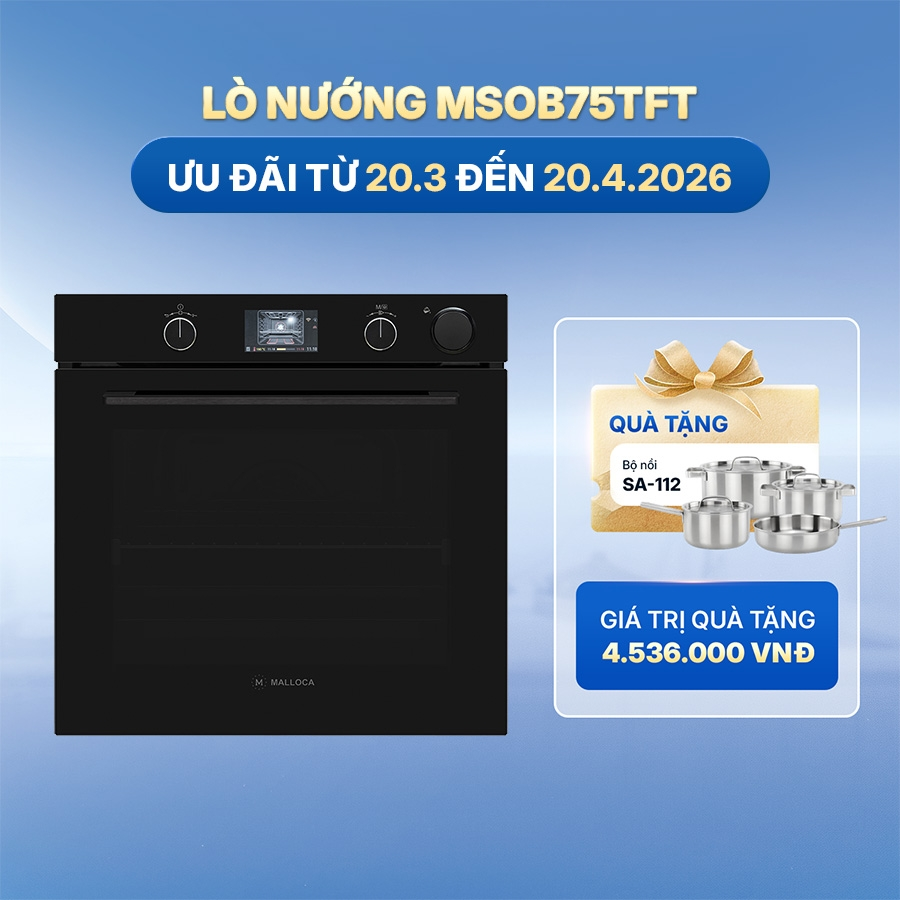 Lò Nướng Đa Năng Malloca MSO-B75TFT