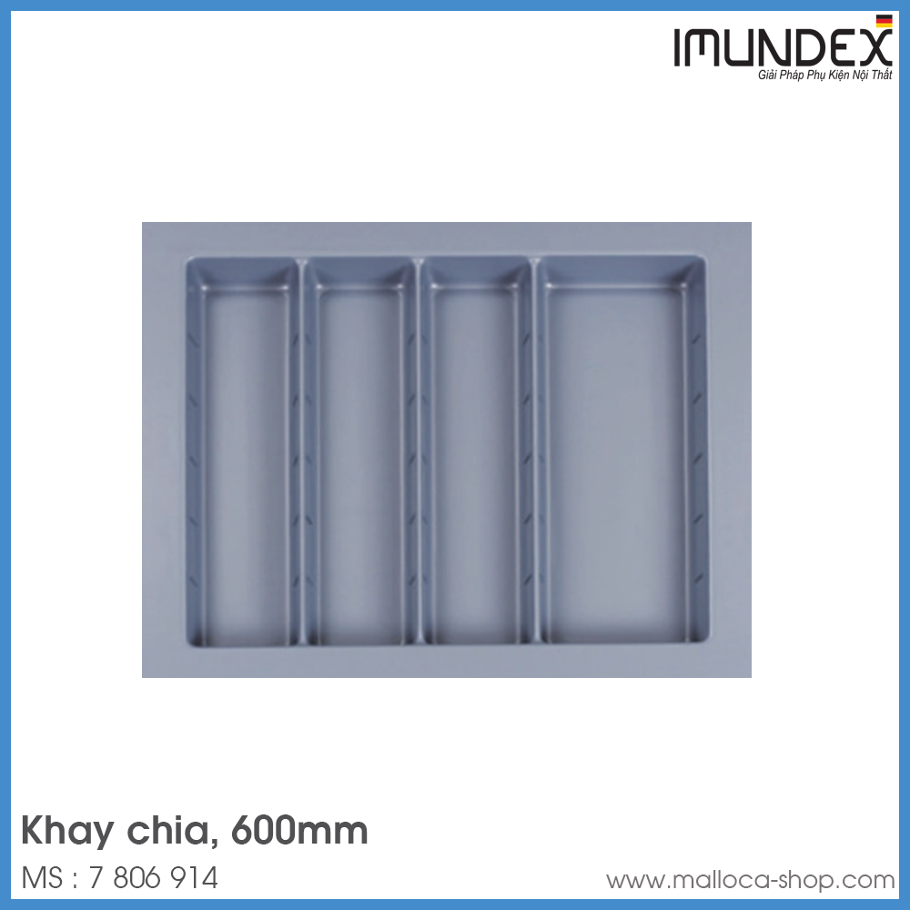 Bộ Khay Chia Tủ Bếp 600mm Imundex 7 806 914