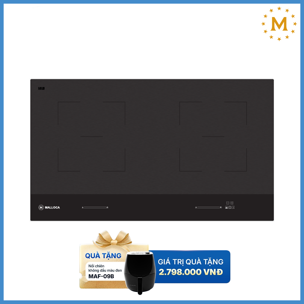 Bếp Từ Âm 2 Vùng Nấu Malloca Skylux MH-802