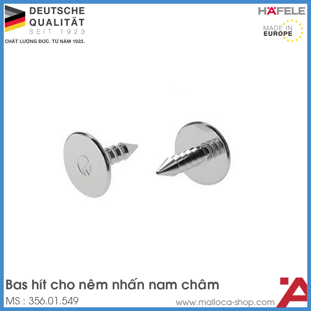 Bas Hít Cho Nêm Nhấn Đầu Cao Su Hafele 356.01.549
