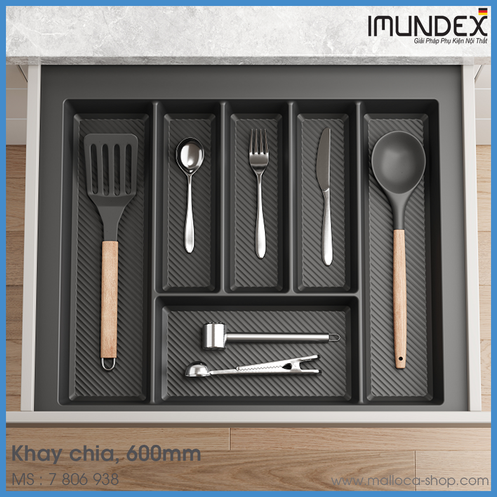 Bộ Khay Chia Tủ Bếp 600mm Imundex 7 806 938