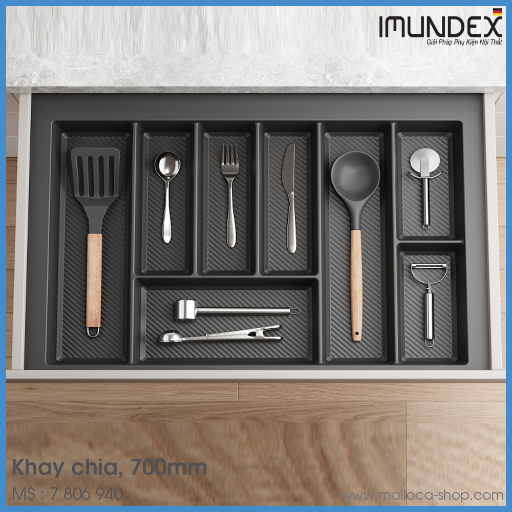 Bộ Khay Chia Tủ Bếp 700mm Imundex 7 806 940