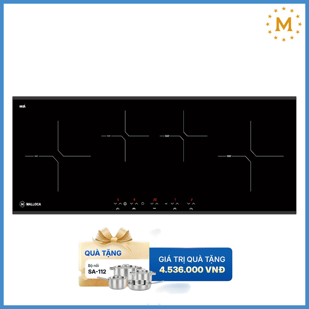 Bếp Từ Kết Hợp Hồng Ngoại Malloca MH04IRS