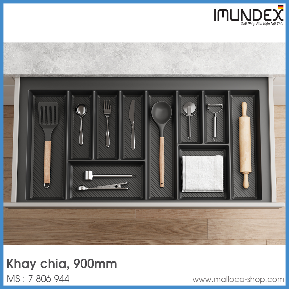 Bộ Khay Chia Tủ Bếp 900mm Imundex 7 806 944
