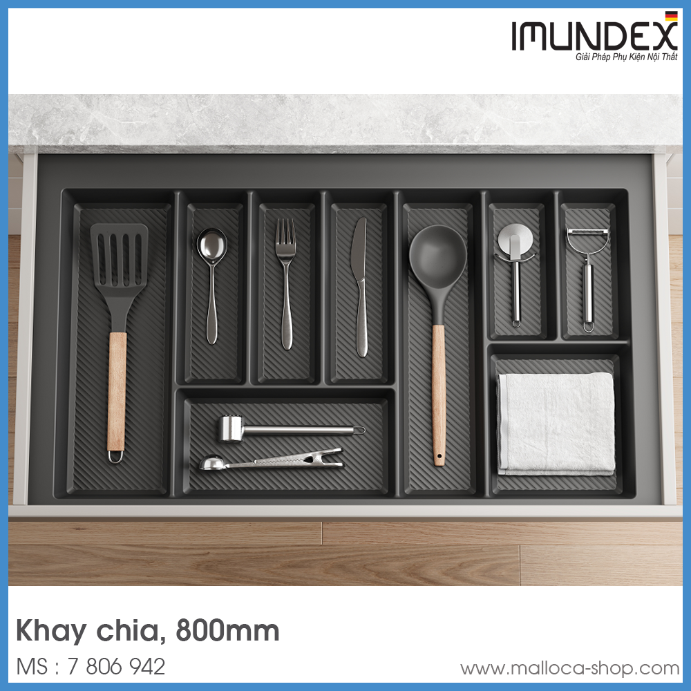 Bộ Khay Chia Tủ Bếp 800mm Imundex 7 806 942