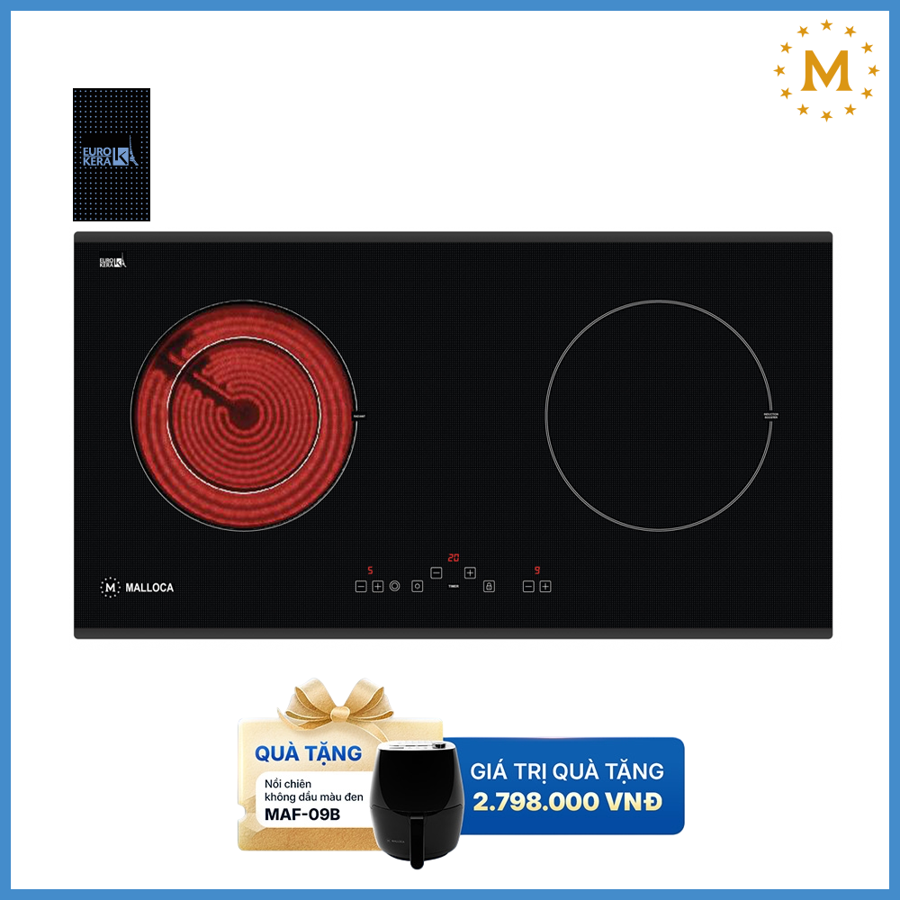 Bếp Điện Từ Malloca MH-02IR SB