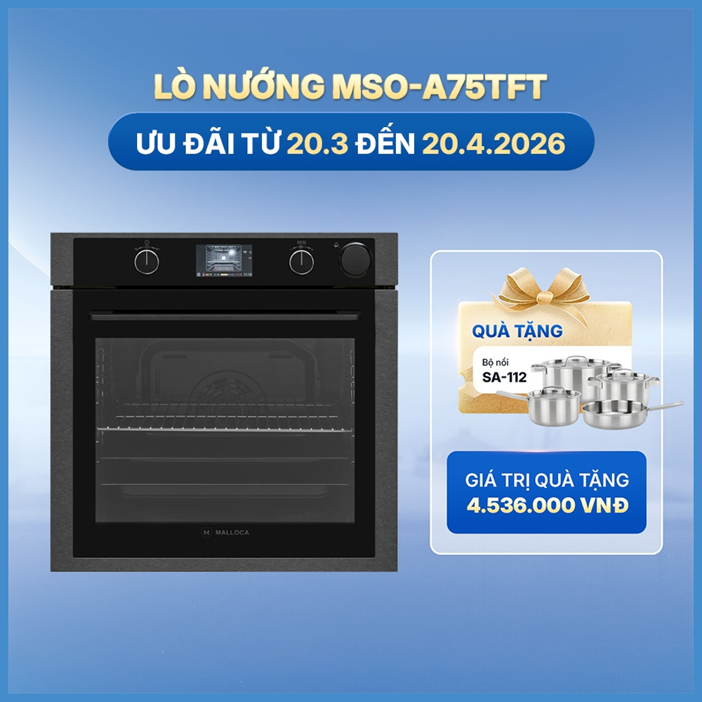 Lò Nướng Âm Tủ Malloca MSO-A75TFT