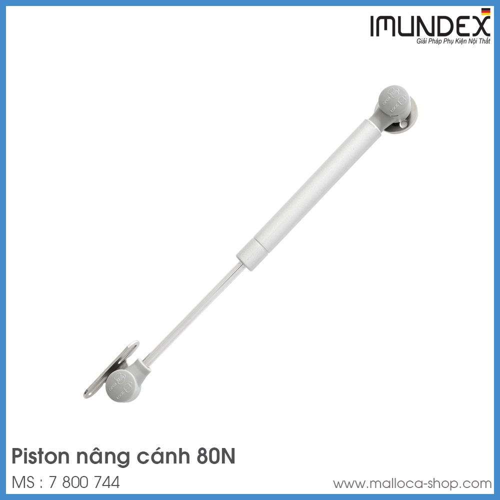 Pittong Nâng Cánh Tủ 80N Imundex 7 800 744