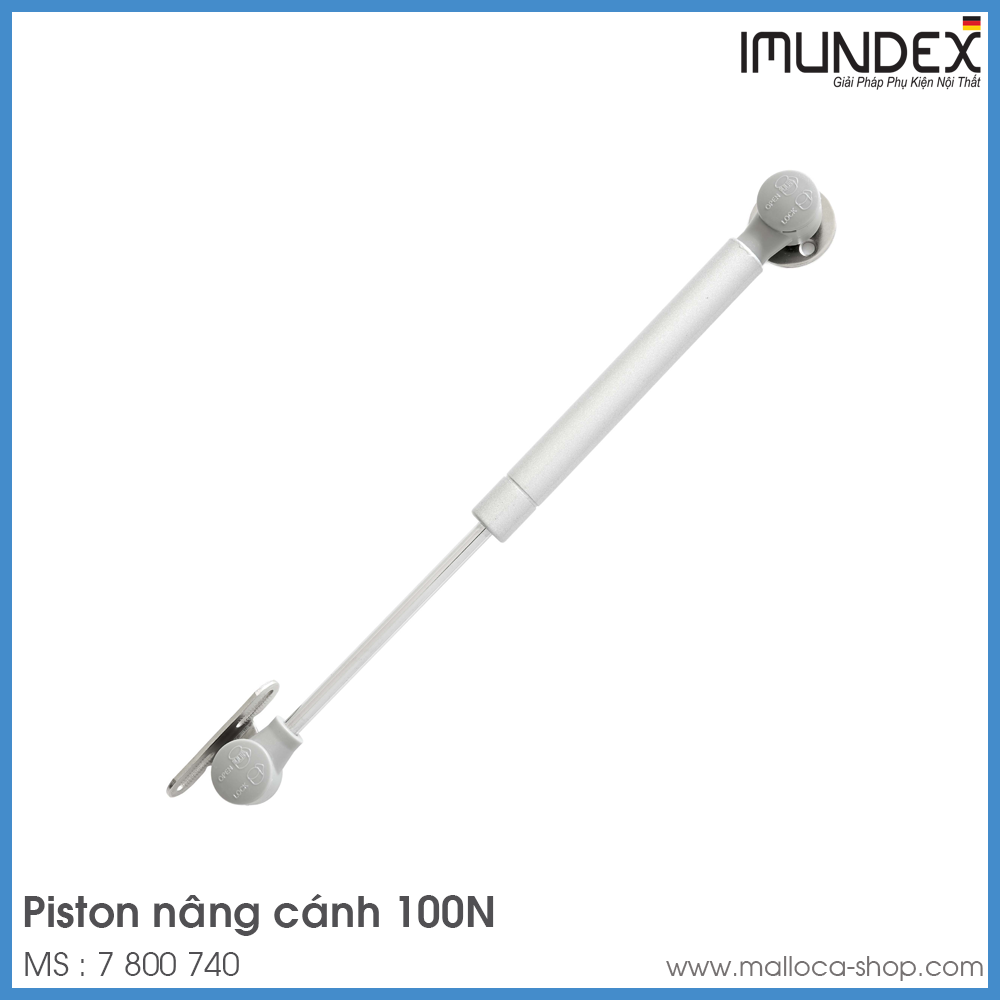 Pittong Nâng Cánh Tủ 100N Imundex 7 800 740