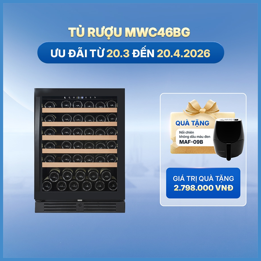 Tủ Rượu Malloca MWC-46BG