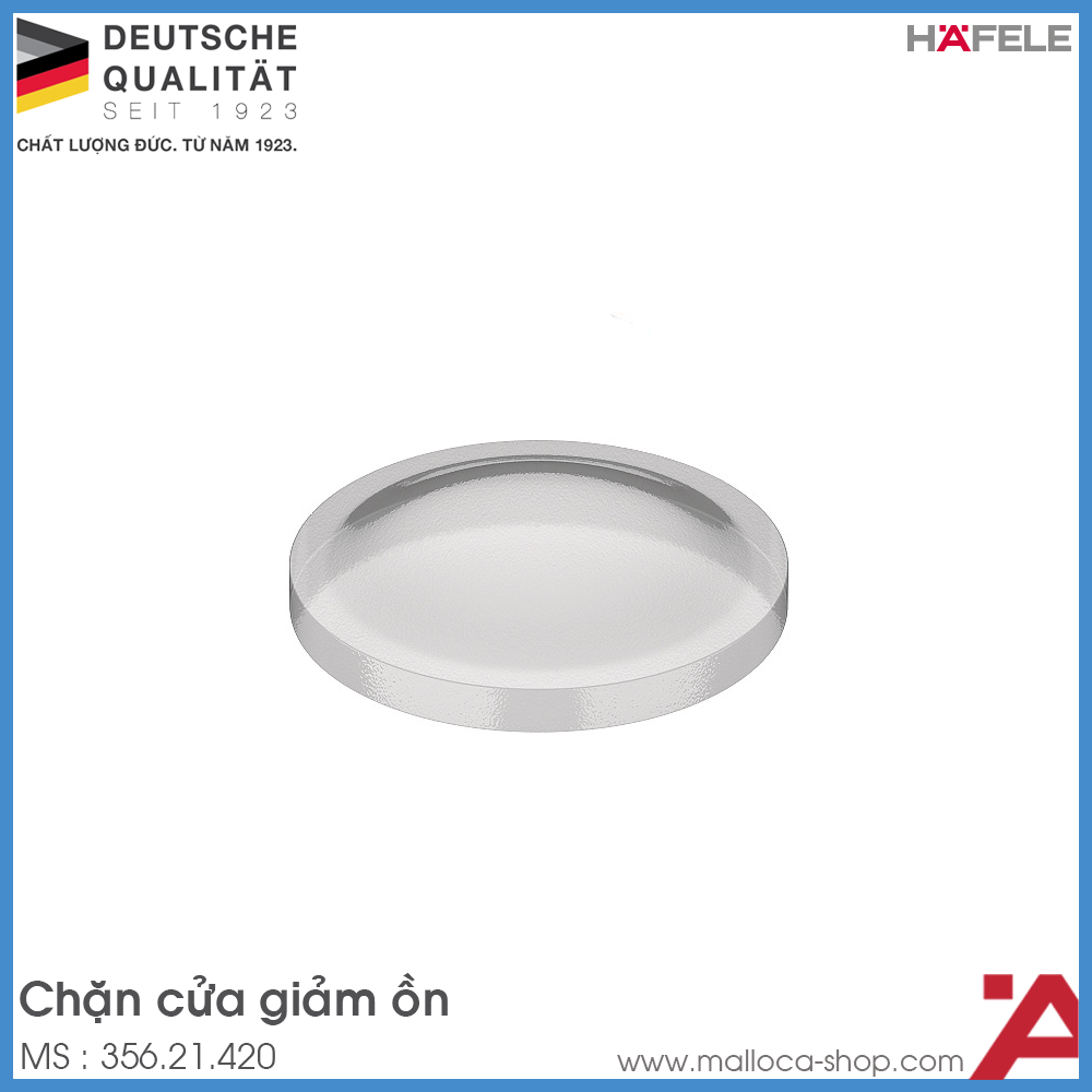 Chặn Cửa Giảm Ồn Dán Keo Hafele 356.21.420