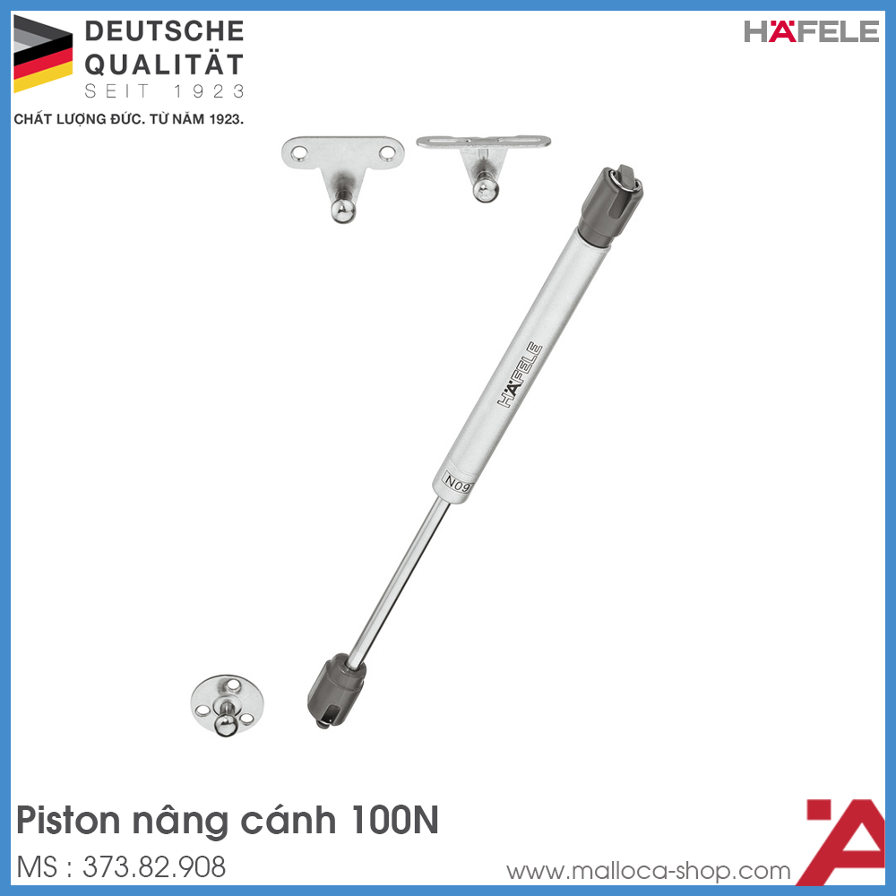 Pittong Nâng Cánh Tủ 100N Hafele 373.82.908