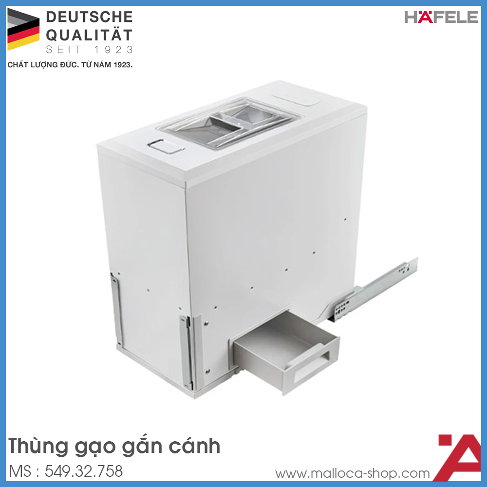 Thùng Gạo 300mm Spinto Hafele 549.32.758