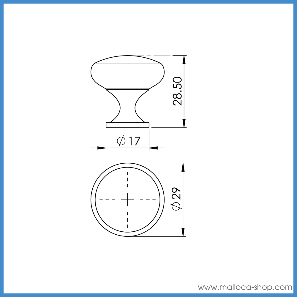 Quả Nắm Tủ Imundex 7 742 008