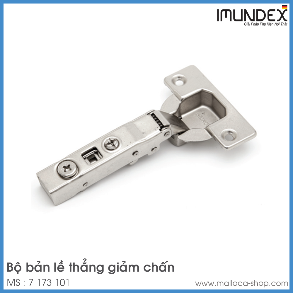Bản Lề Trùm Ngoài Giảm Chấn 105° Imundex 7 173 101