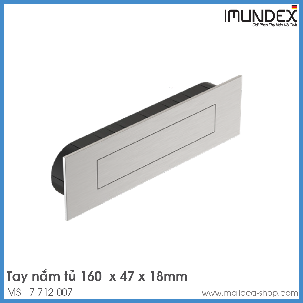 Tay Nắm Tủ Âm Imundex 7 712 007
