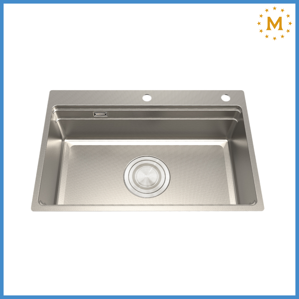 Chậu Rửa Chén Inox Malloca MS 7650 LINEN