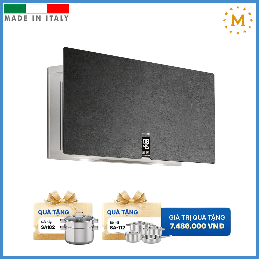 Máy Hút Mùi Malloca TIME K-15 NERO