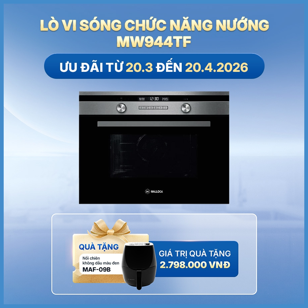 Lò Nướng Kết Hợp Vi Sóng Malloca MW-944TF