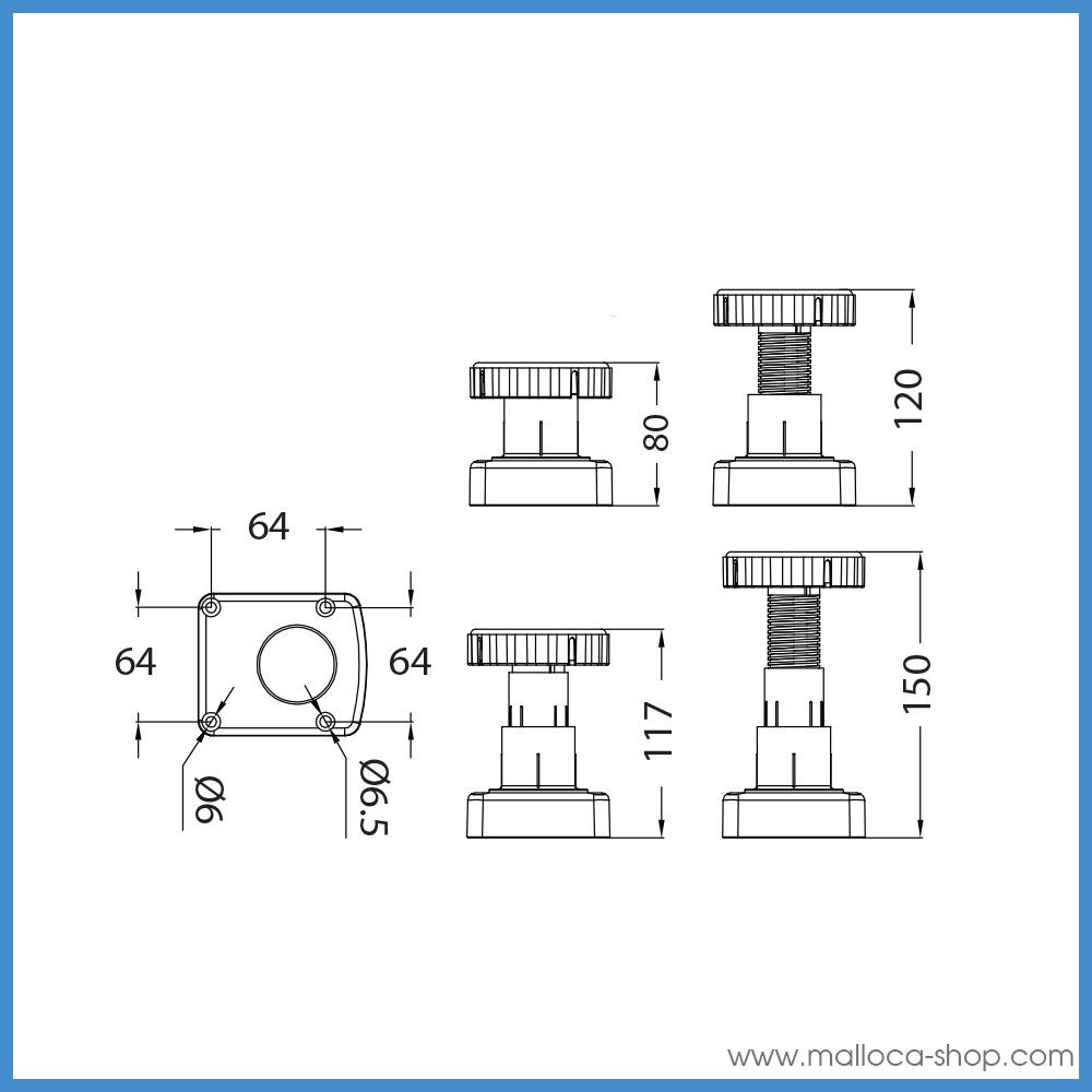 Chân Tủ Imundex 7 807 905