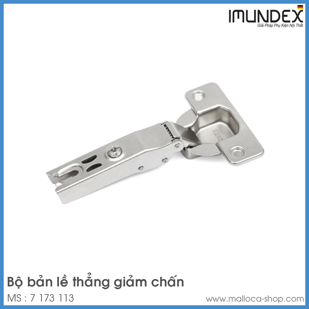 Bản Lề Trùm Ngoài Giảm Chấn 105° Imundex 7 173 113